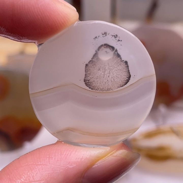 玛瑙/玉髓未镶嵌吊坠(不含链)