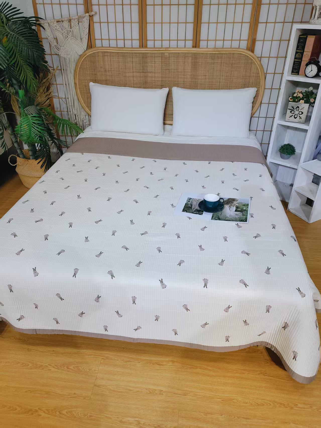 2025春夏新款·玛丽珍单床盖200*230微瑕～H634（清洗过）