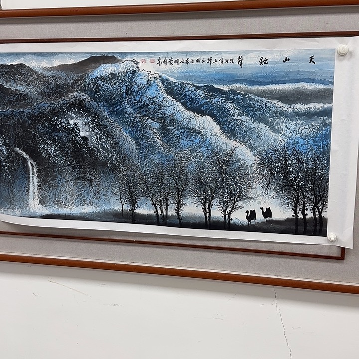 书法作品多次参加全国