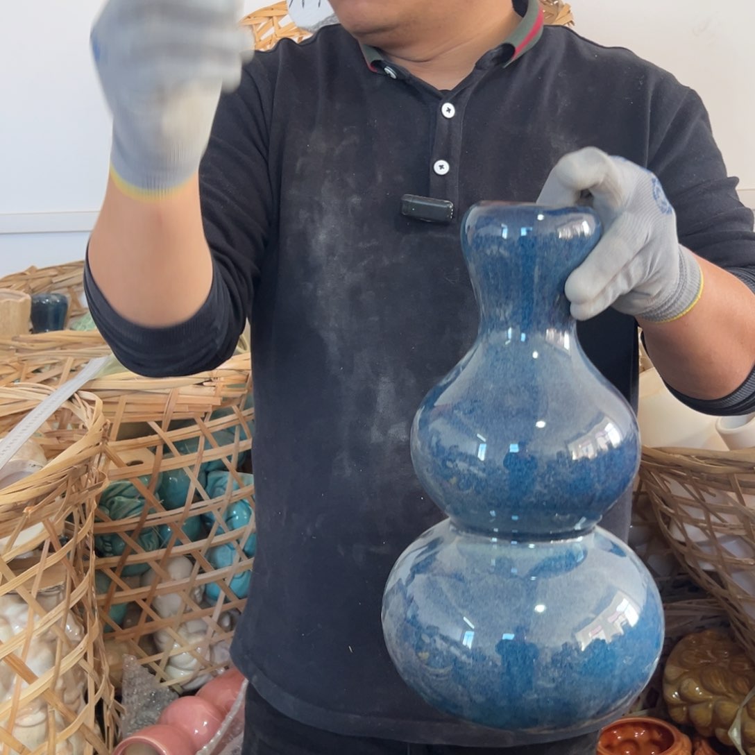 摆件20 号高中低温陶瓷工艺瓶（部分微瑕）