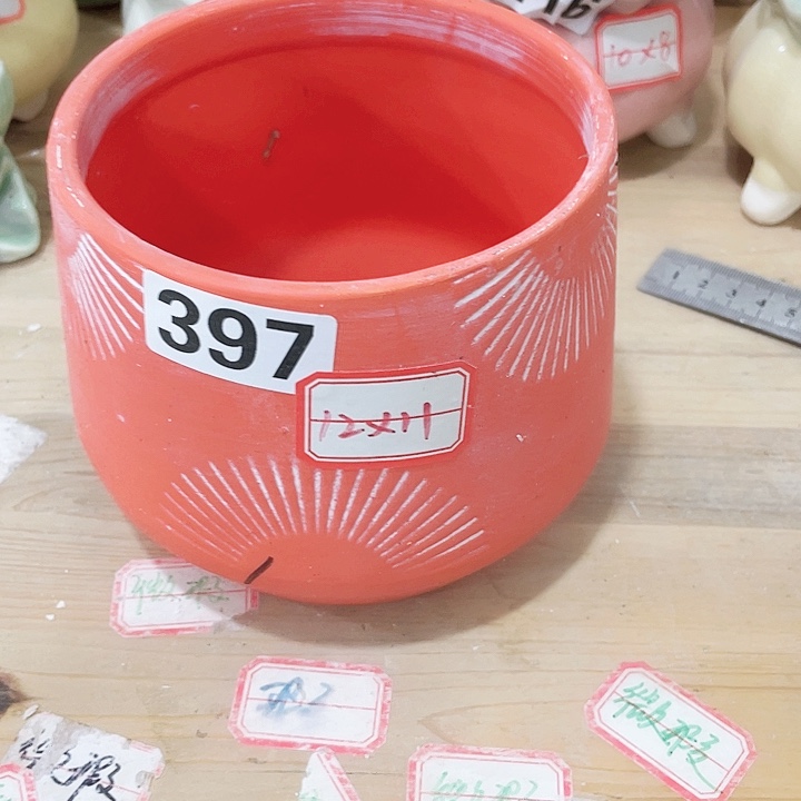 花盆陶瓷款式12包邮