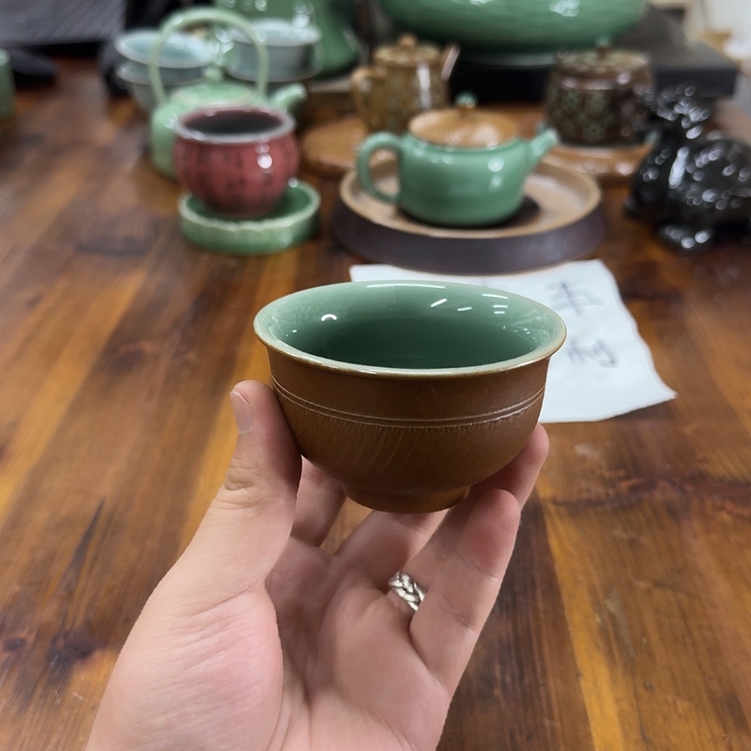 小仲青瓷茶器微瑕7243