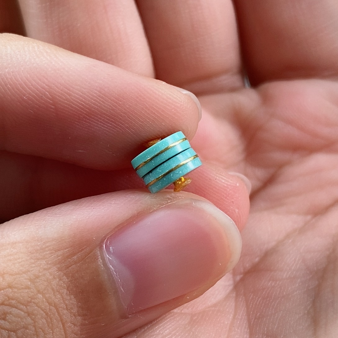 绿松石珠宝奇石足金镶嵌