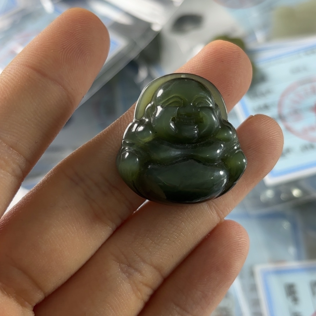 手链未镶嵌和田玉?**?拍十发一