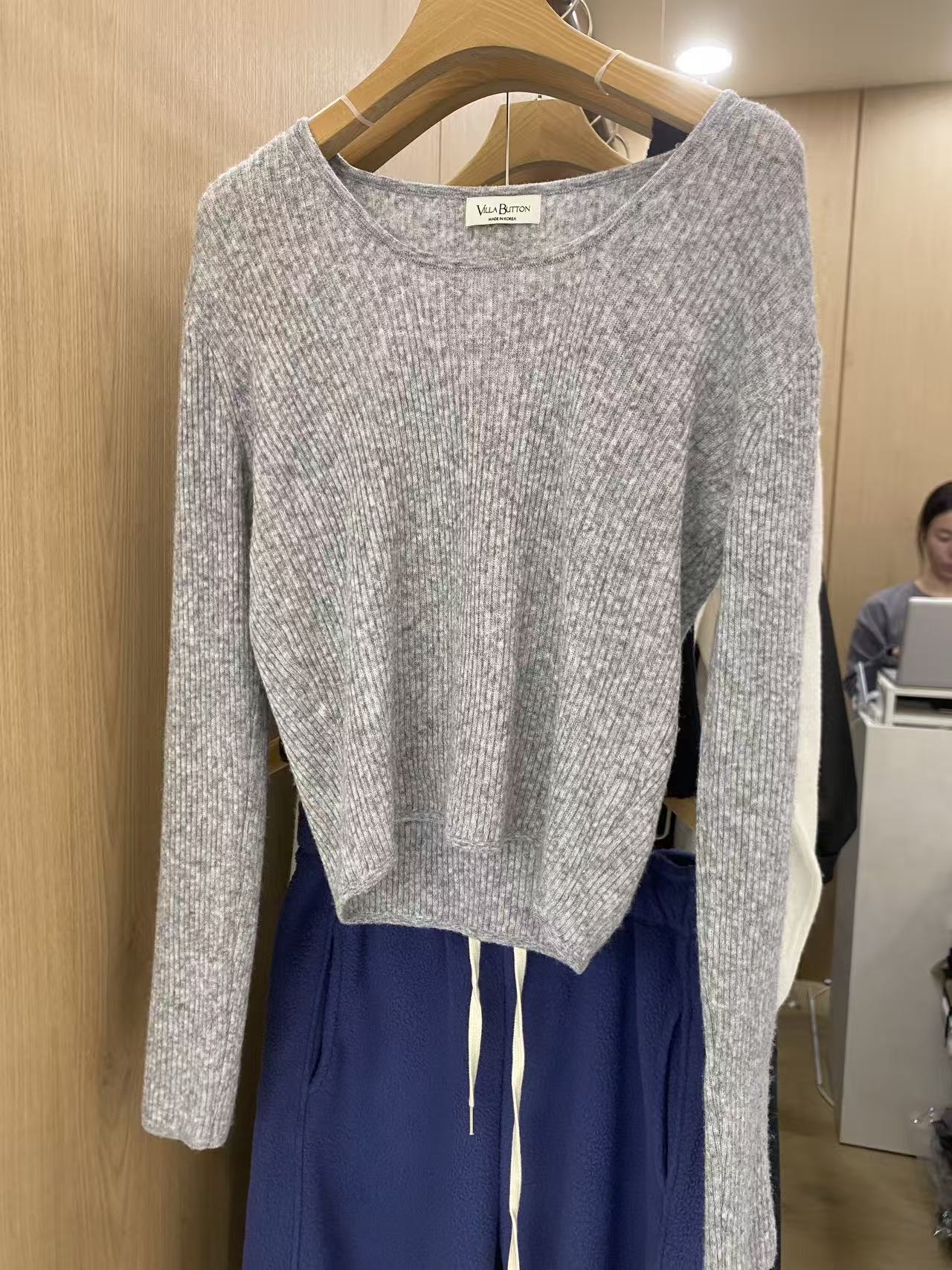 韩国东大门正品女装时尚针织长袖T恤110531（NO退NO换）