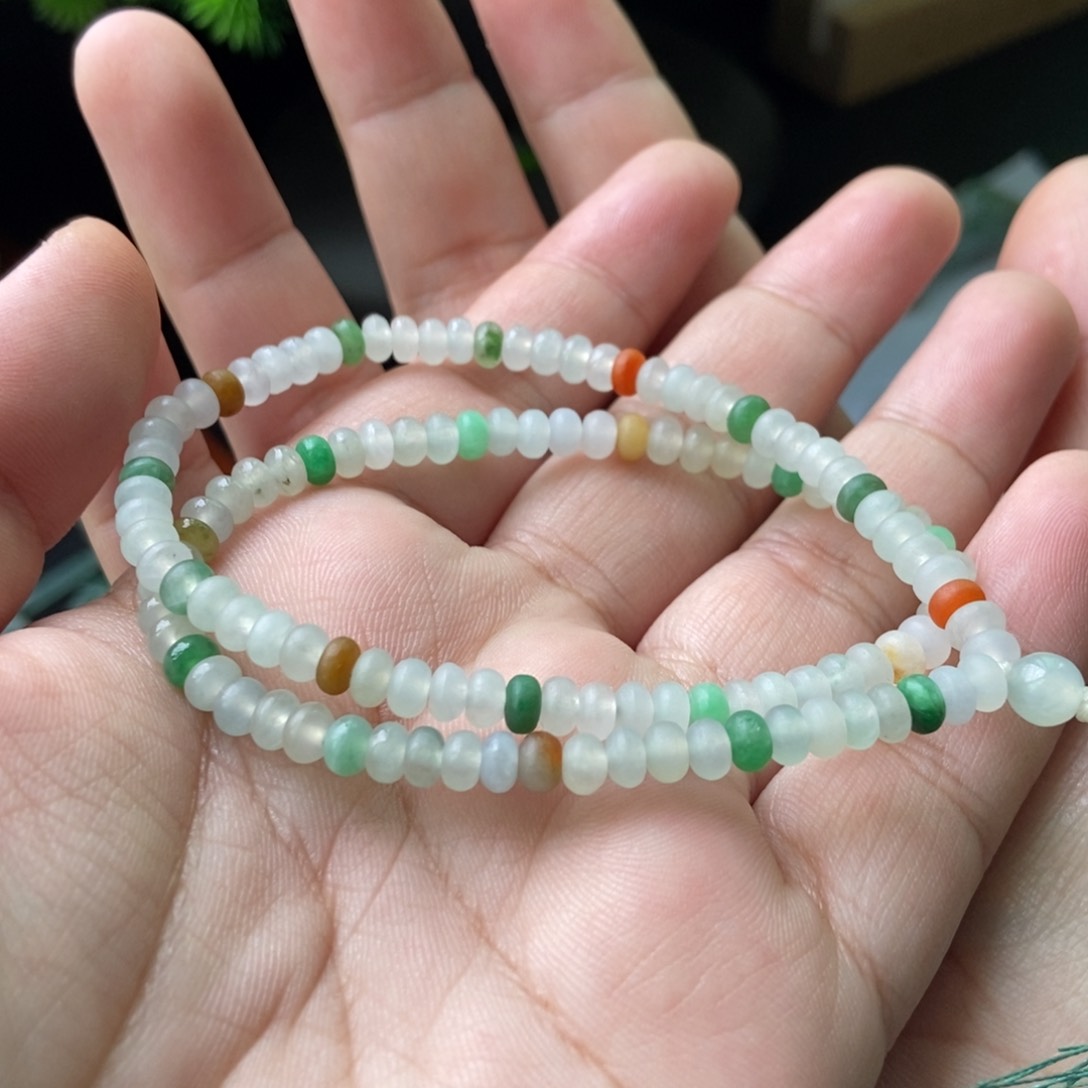 定制翡翠未镶嵌双圈