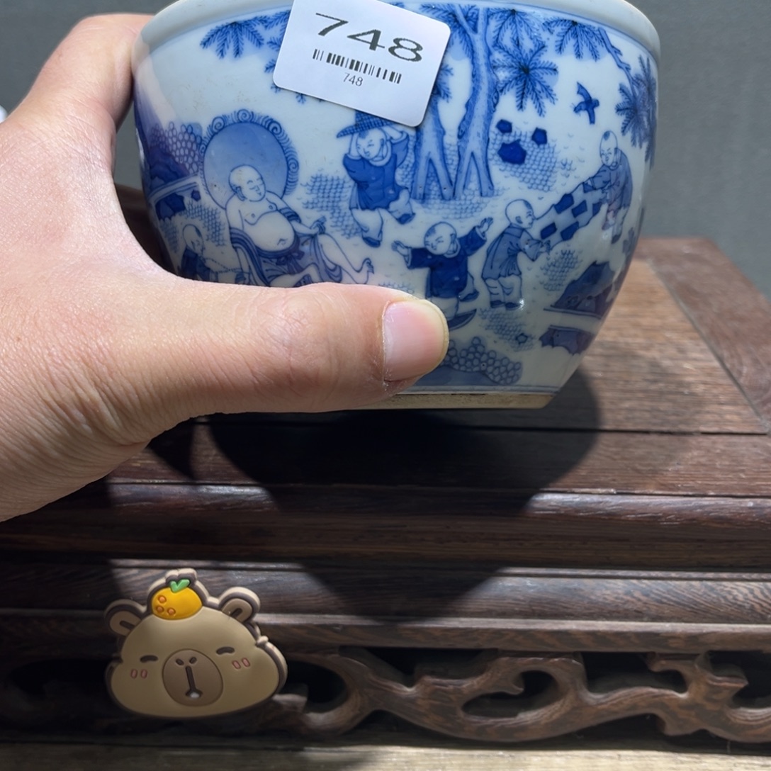 彦***宇瓷片748号瓷器小摆件