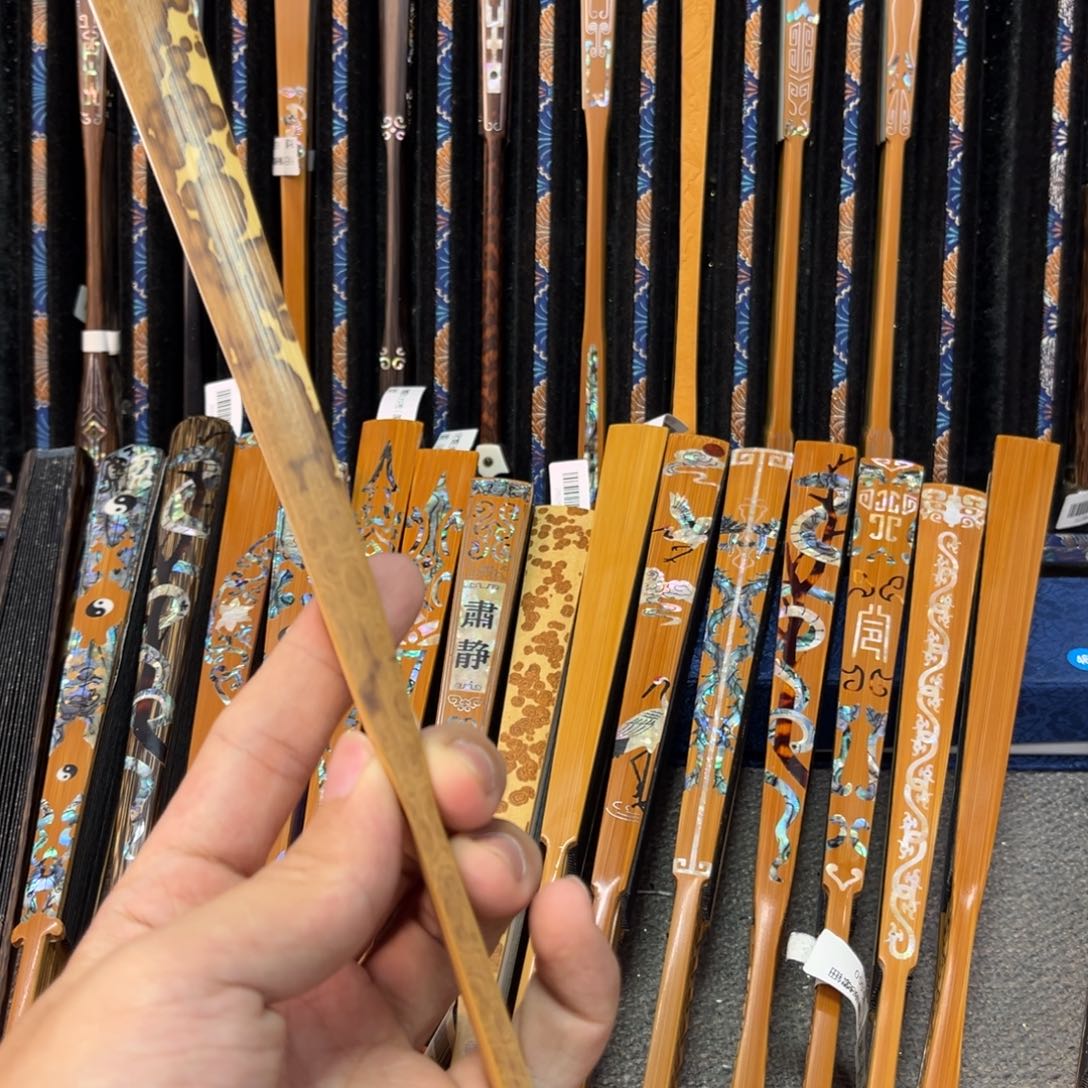 扇子鼓*纯手工制作而