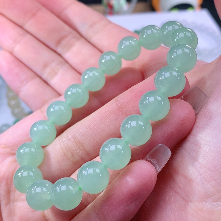 翡翠手链未镶嵌小*儿翡翠