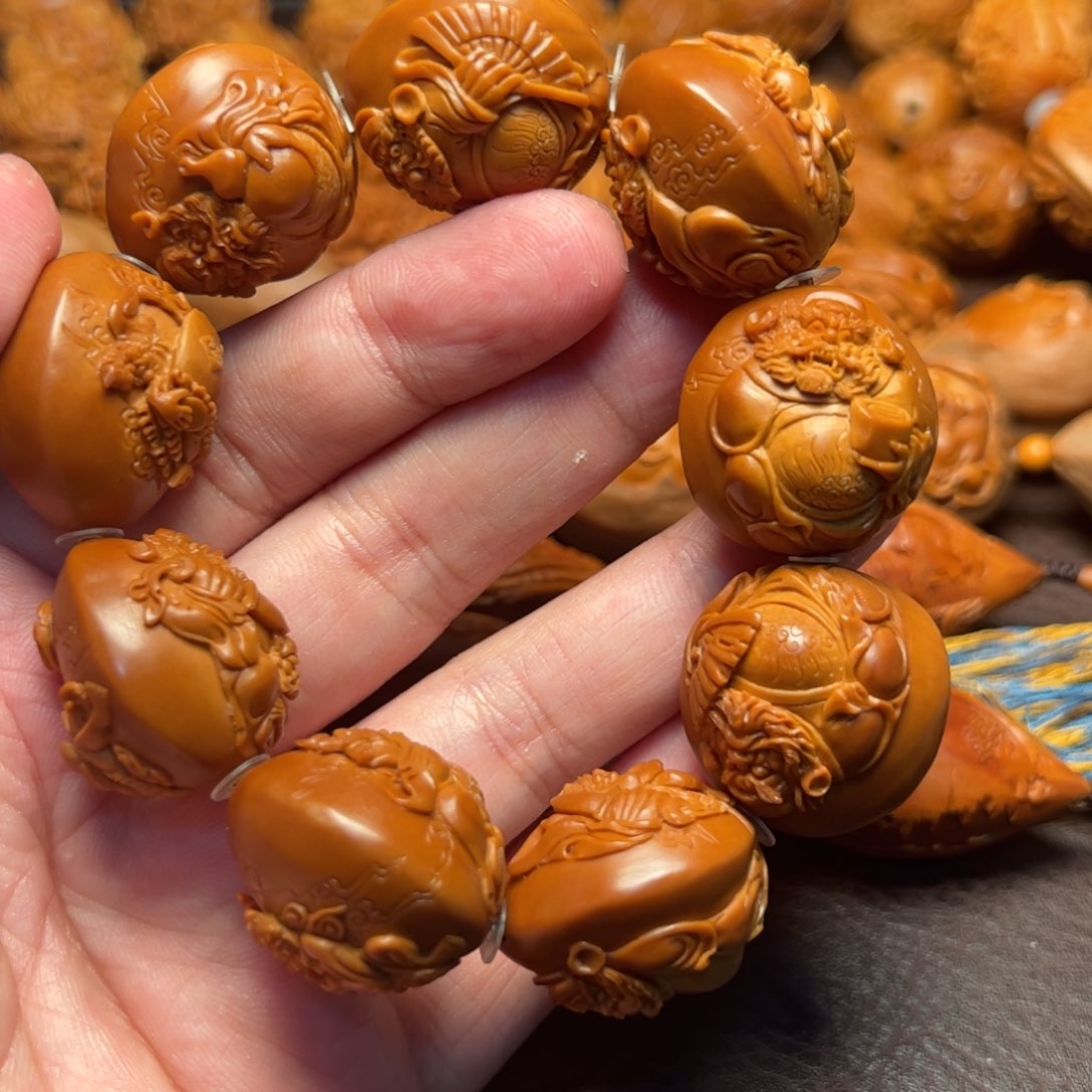 橄榄核手串/手链钟馗