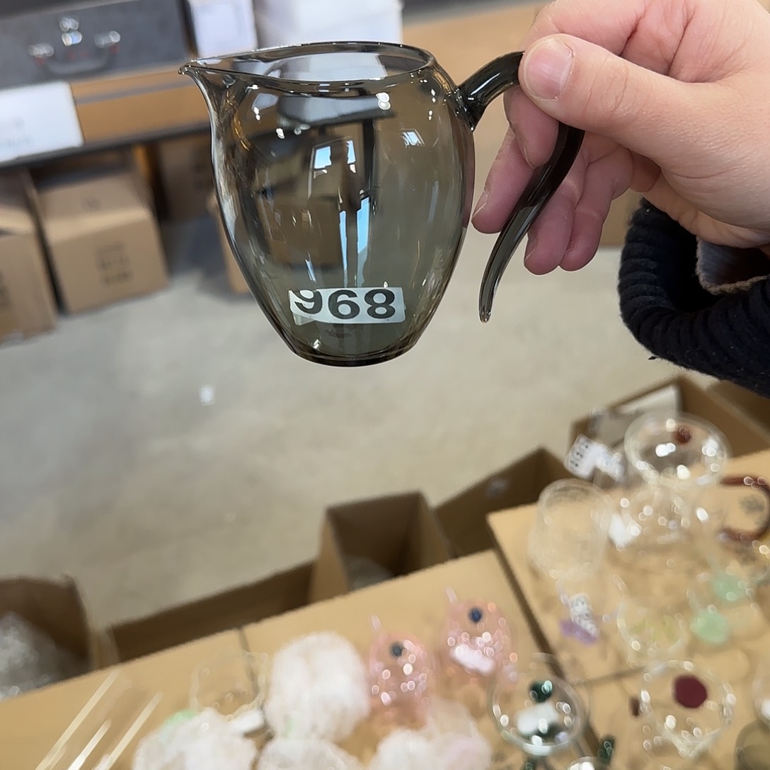 896号高硼硅玻璃公道杯微瑕