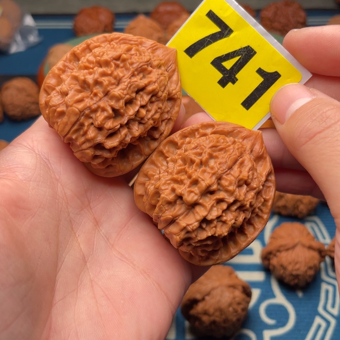 文玩核桃吊坠43全品官帽741号