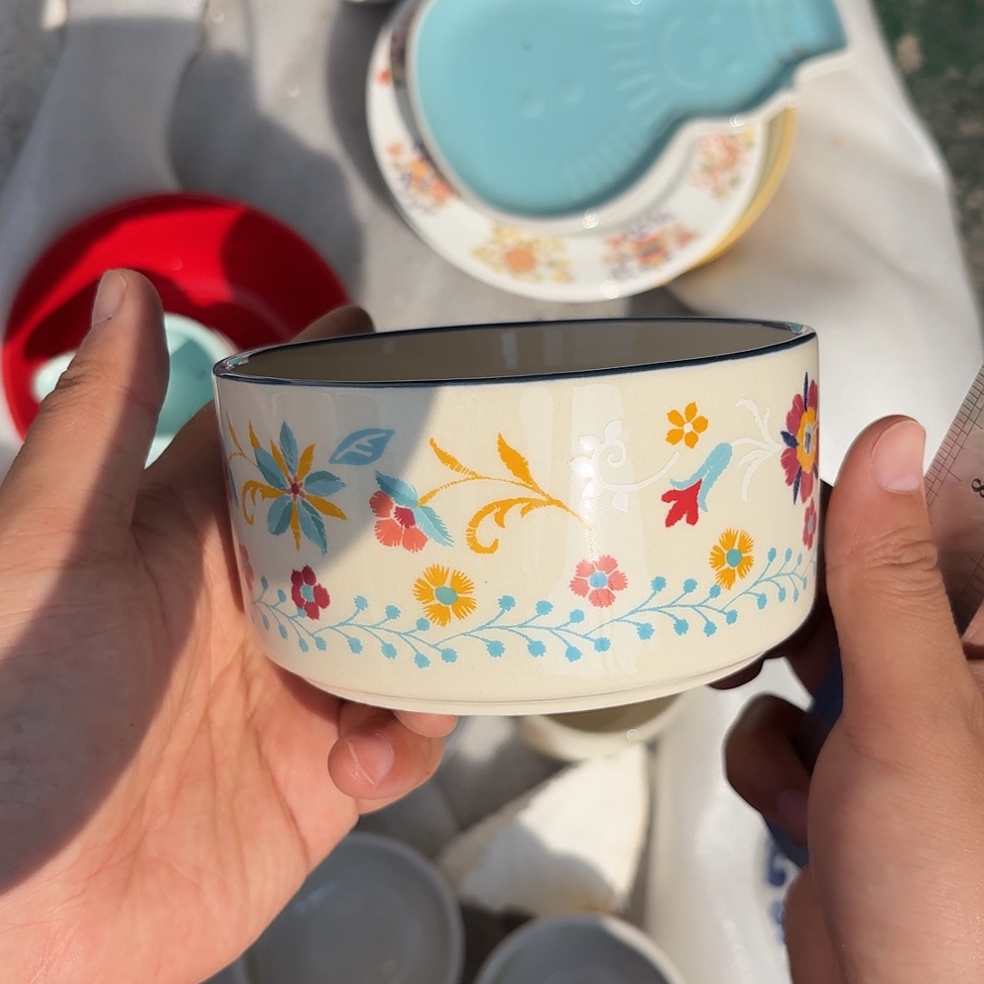 茉***莉瓷片陶瓷制品满20拼单发货默认微瑕