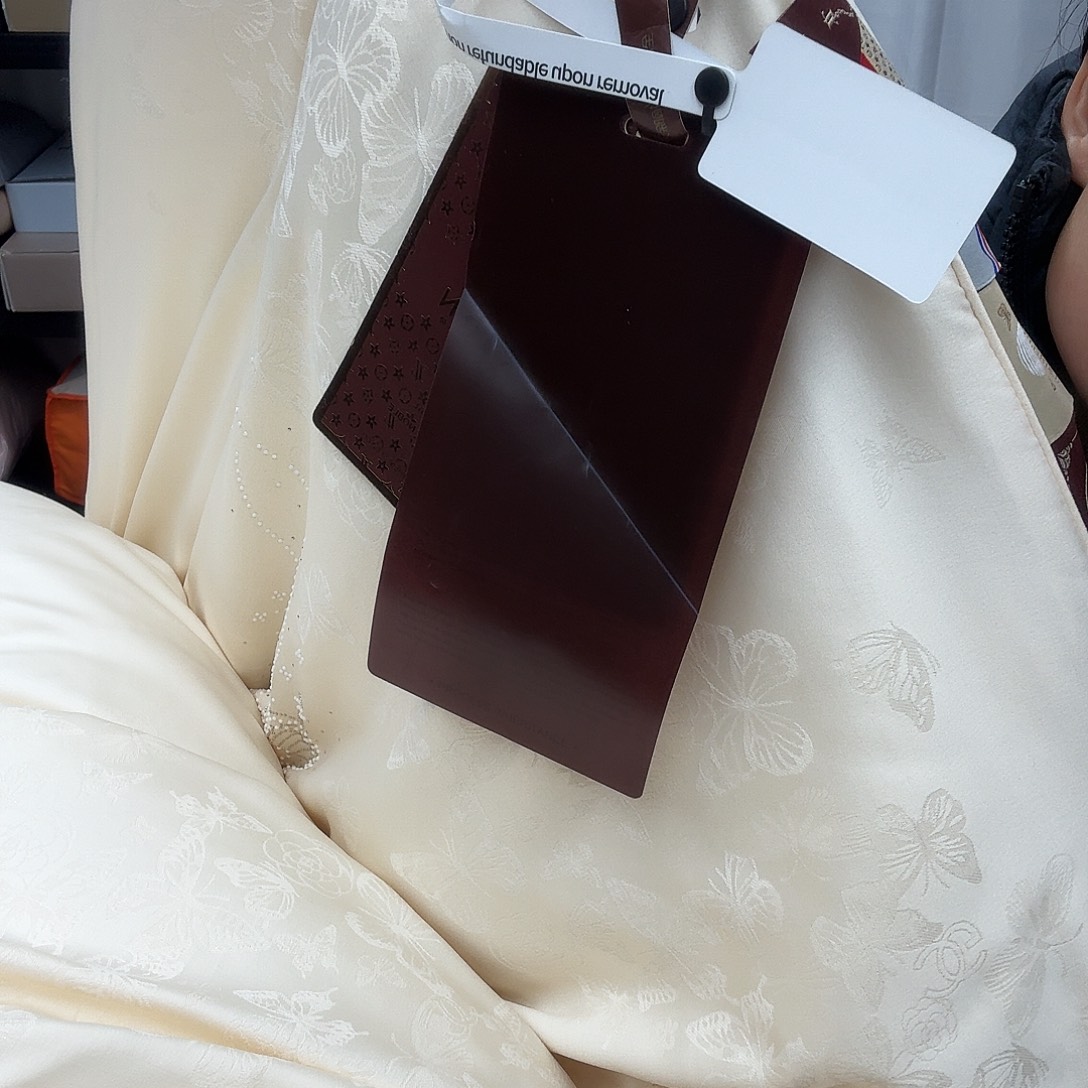 柞蚕丝貂毛羽绒标准子母被