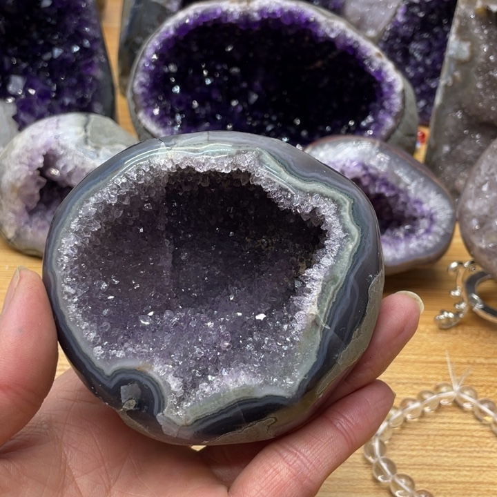 紫晶水晶软糖未镶嵌