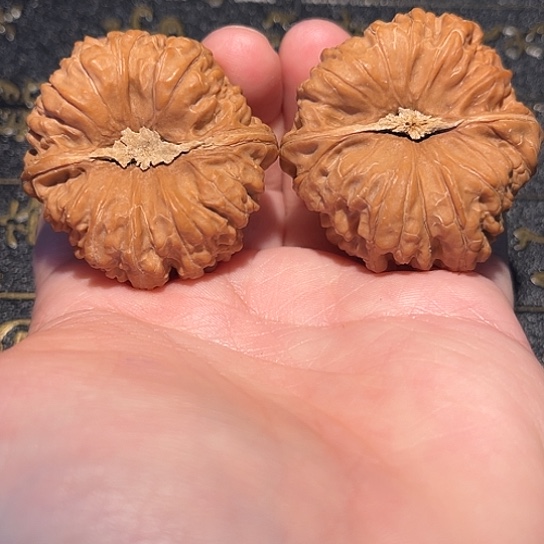 三***-核桃手串/手链41 平谷凹底