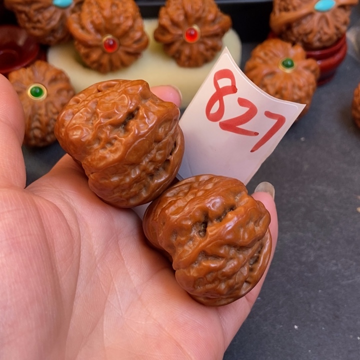 文玩核桃把件37蛤蟆827