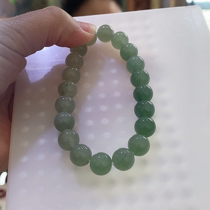 密玉（石英质玉）手链未镶嵌