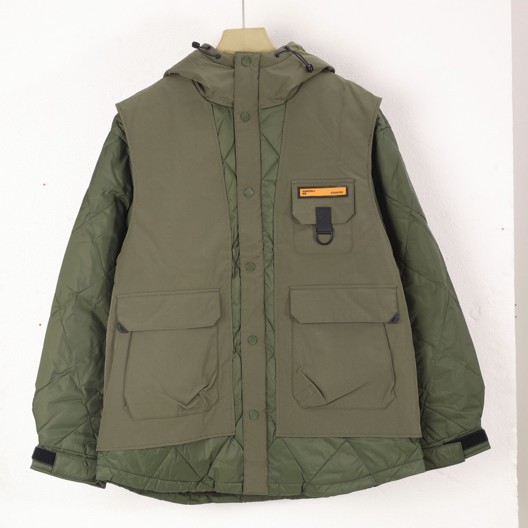 【冯漂亮甄选】N480时尚潮流休闲百搭个性棉衣