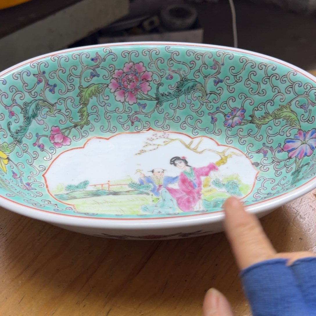 摆件景德镇陶瓷粉彩