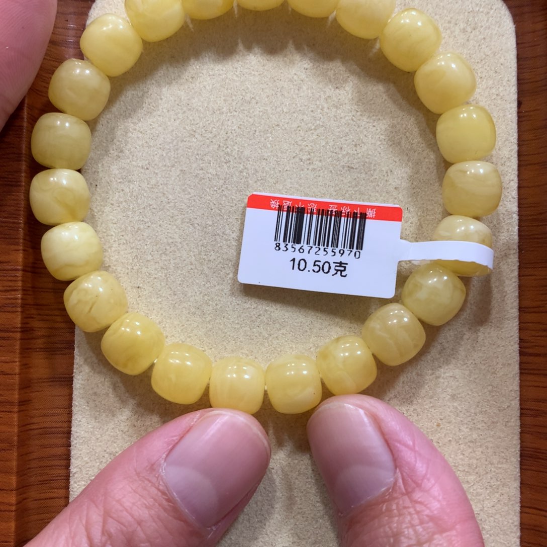 蜜蜡手链未镶嵌蜜蜡