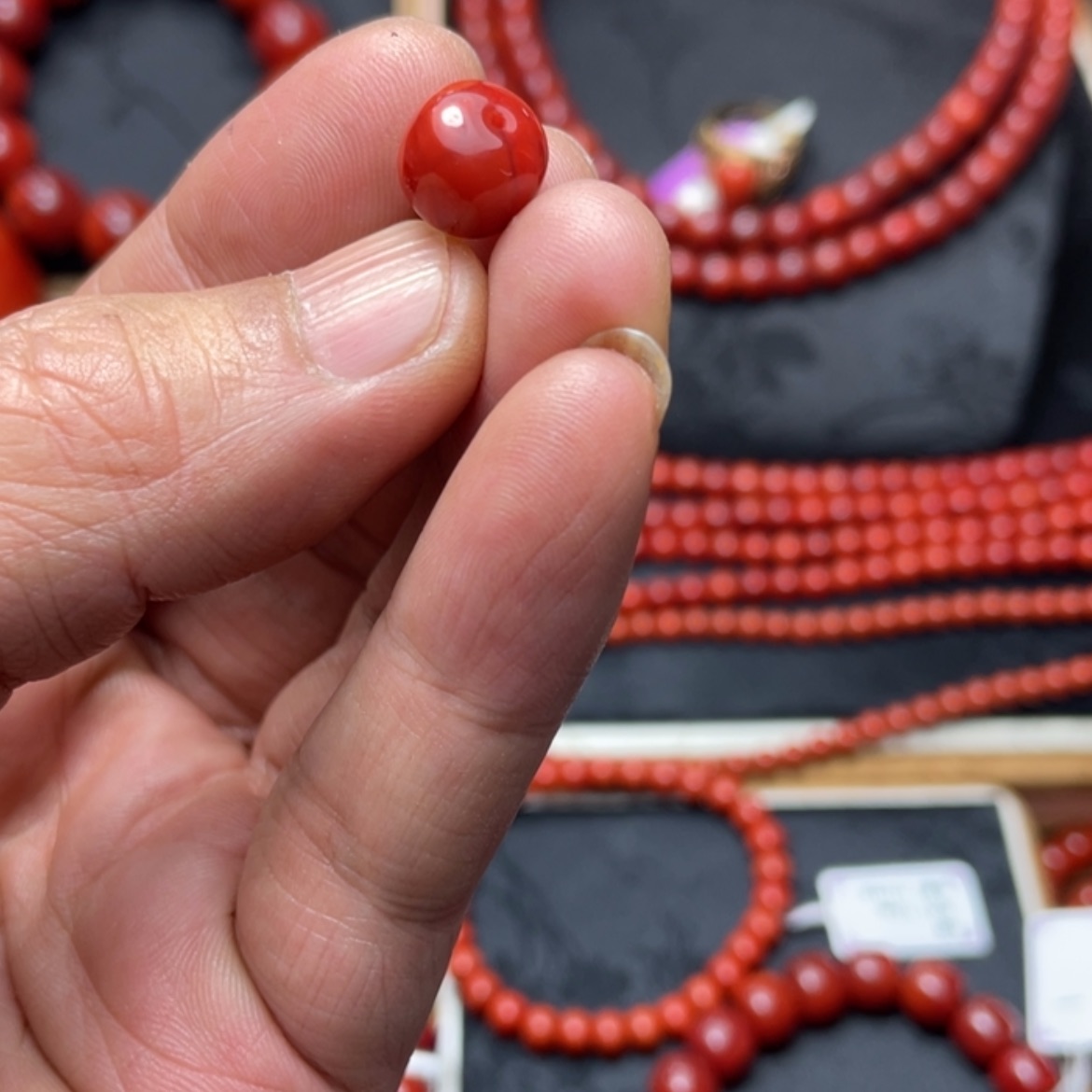 【闪购商品】南红玛瑙单珠9+发一颗未镶嵌