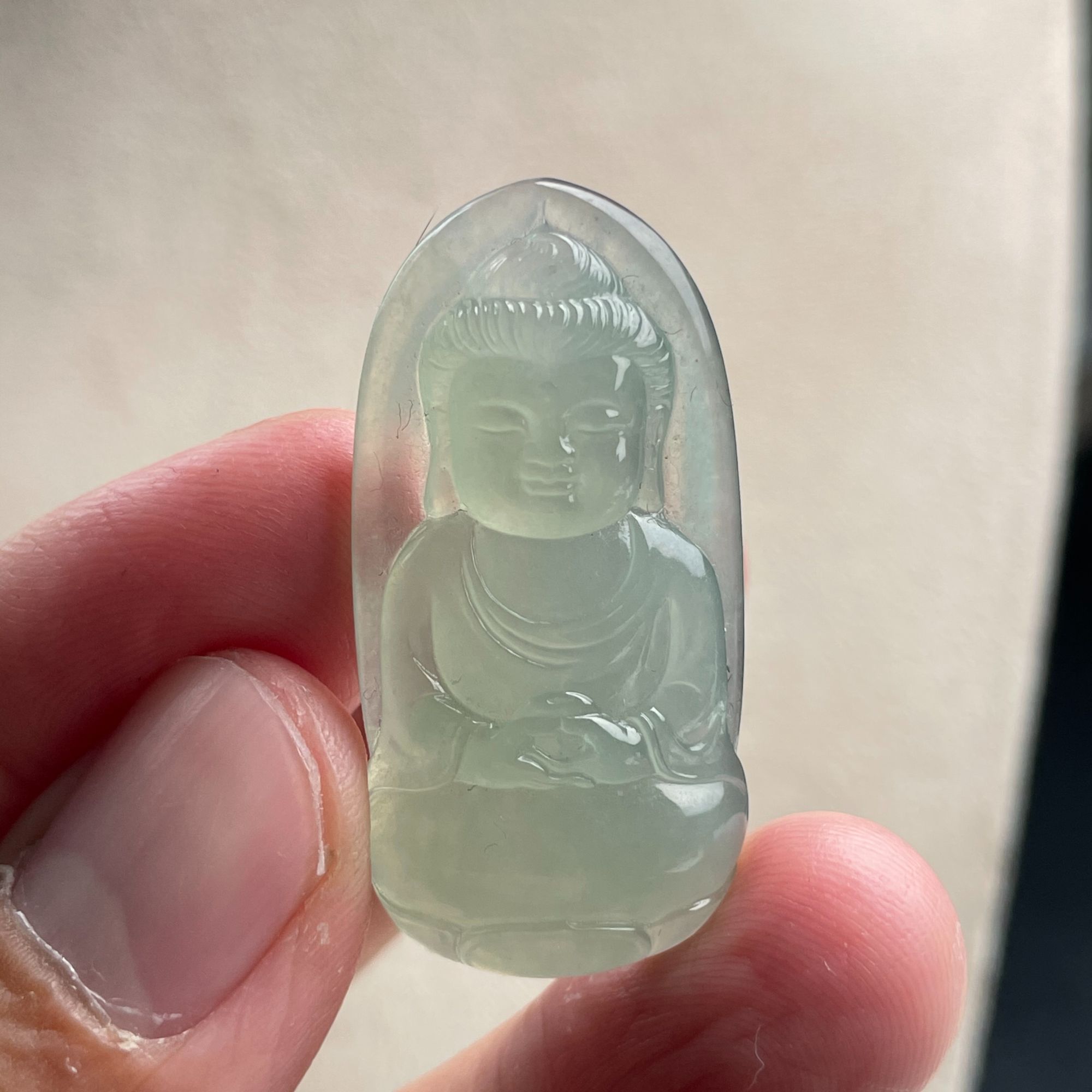 天然缅甸翡翠A货宝宝大日