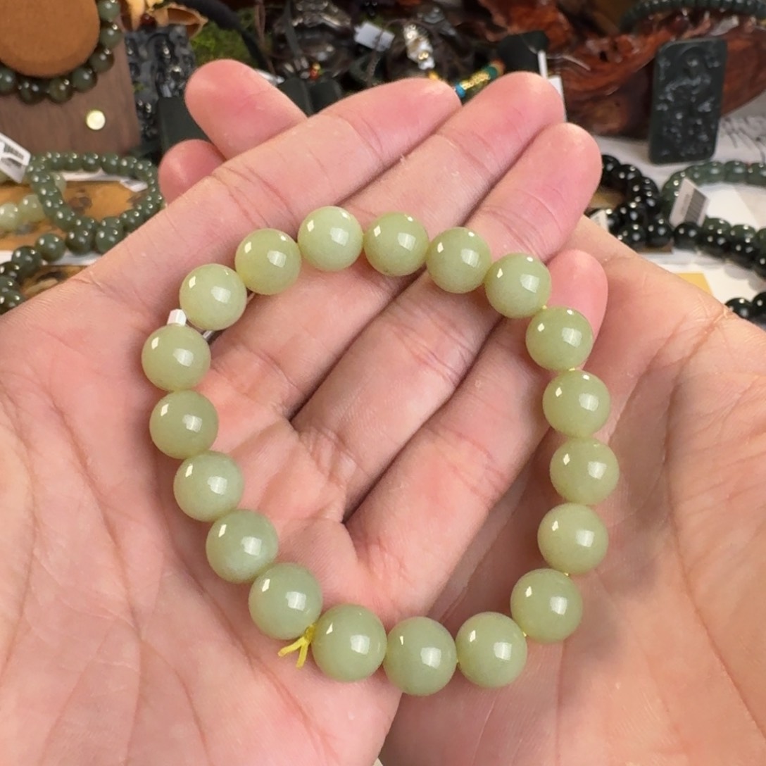 和田玉（糖玉）手链未镶嵌