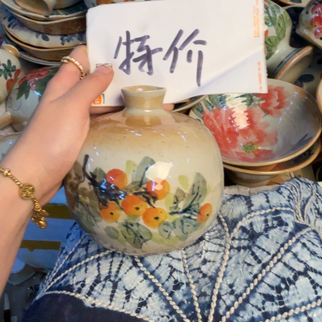 瓷片景德镇陶瓷手工手绘