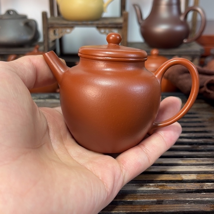 紫砂茶壶原矿紫砂手工制作