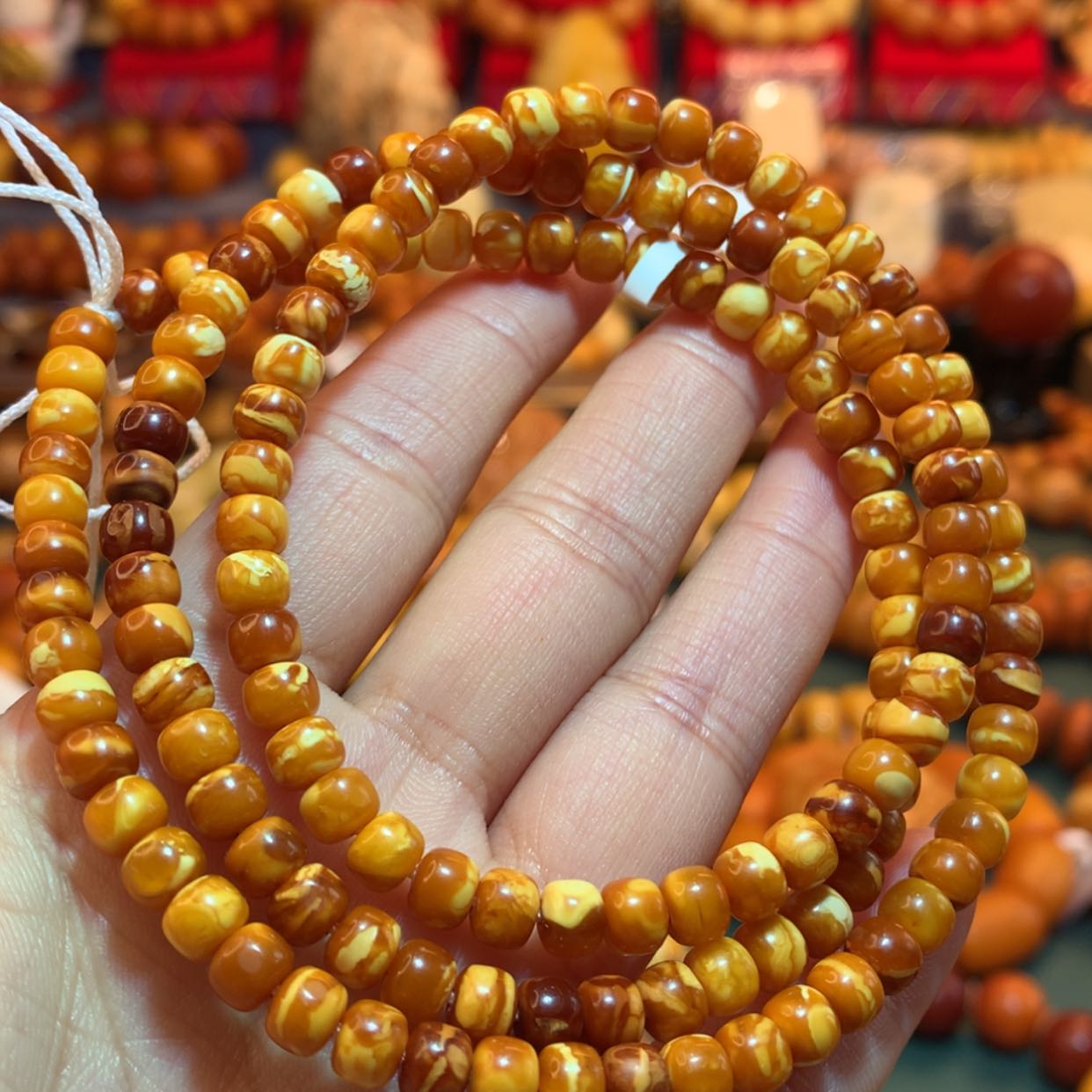 【闪购商品】蜜蜡手链未镶嵌蜜蜡手链