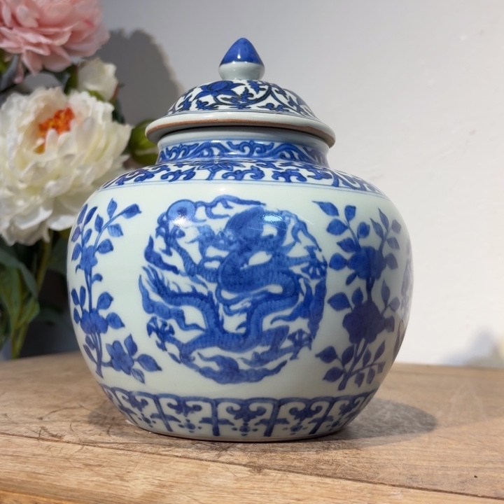 3***9陶摆件青花瓷器摆件现代工艺品