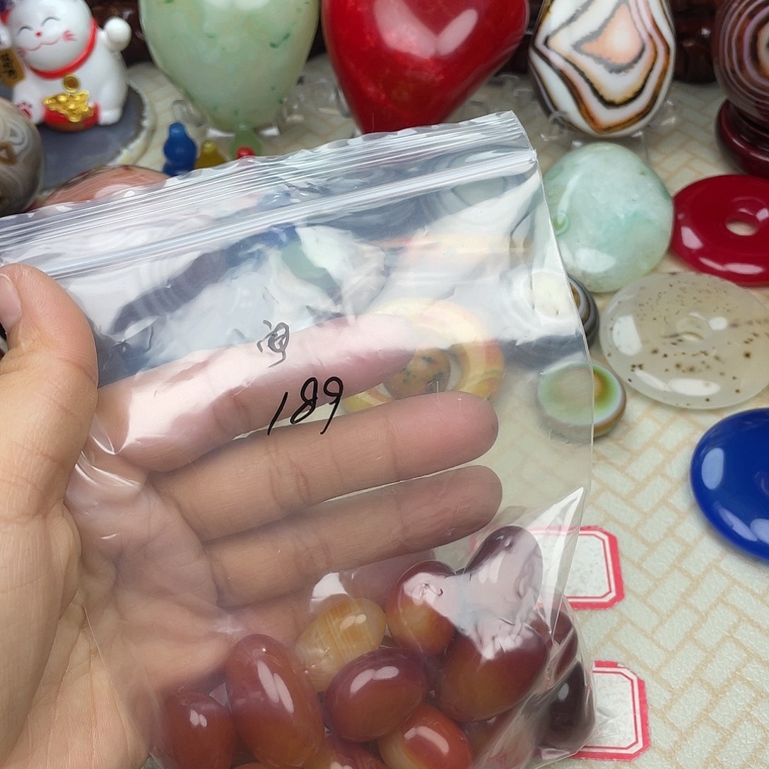 1***3玛瑙/玉髓合金颈饰