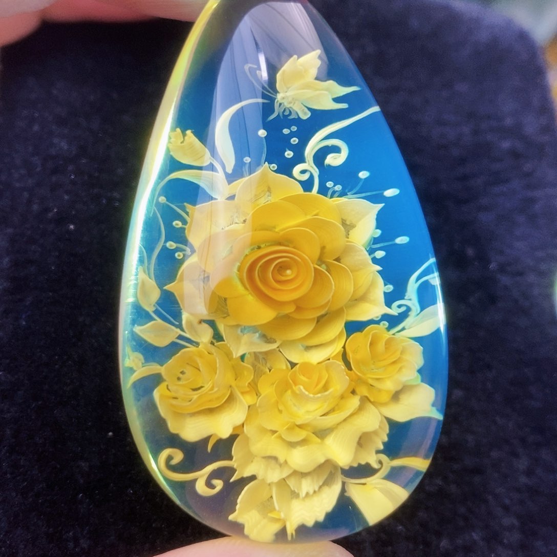 【闪购商品】金珀吊坠(不含链)未镶嵌