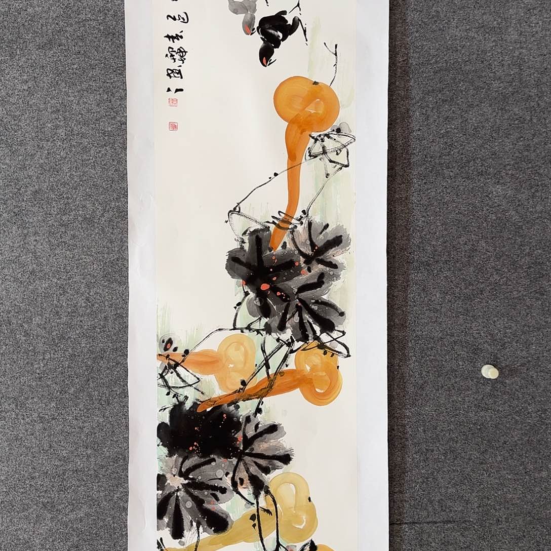 国画邢坤老师手绘作品