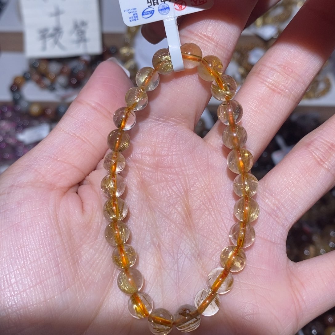 水晶手串未镶嵌手串