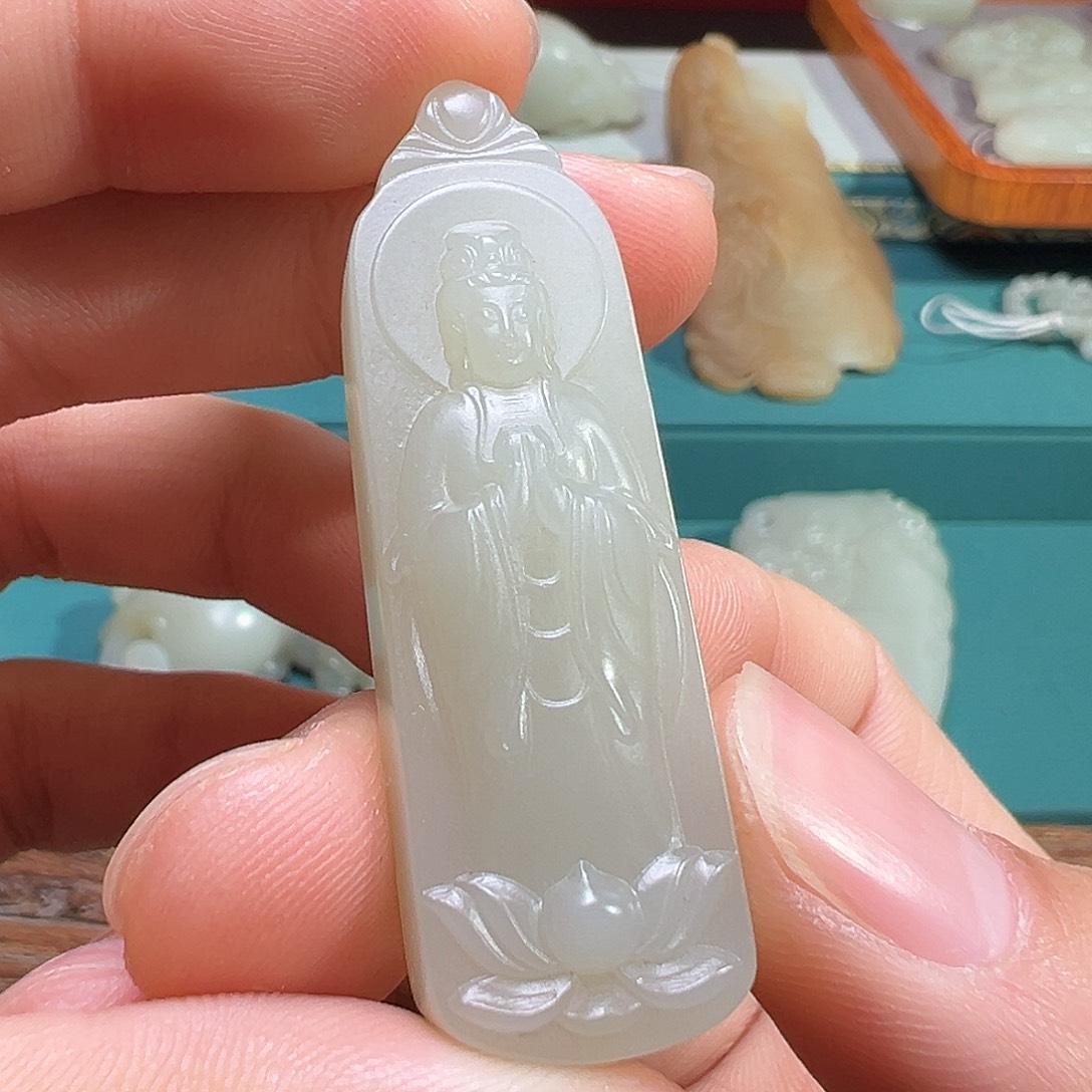 和田玉挂件未镶嵌