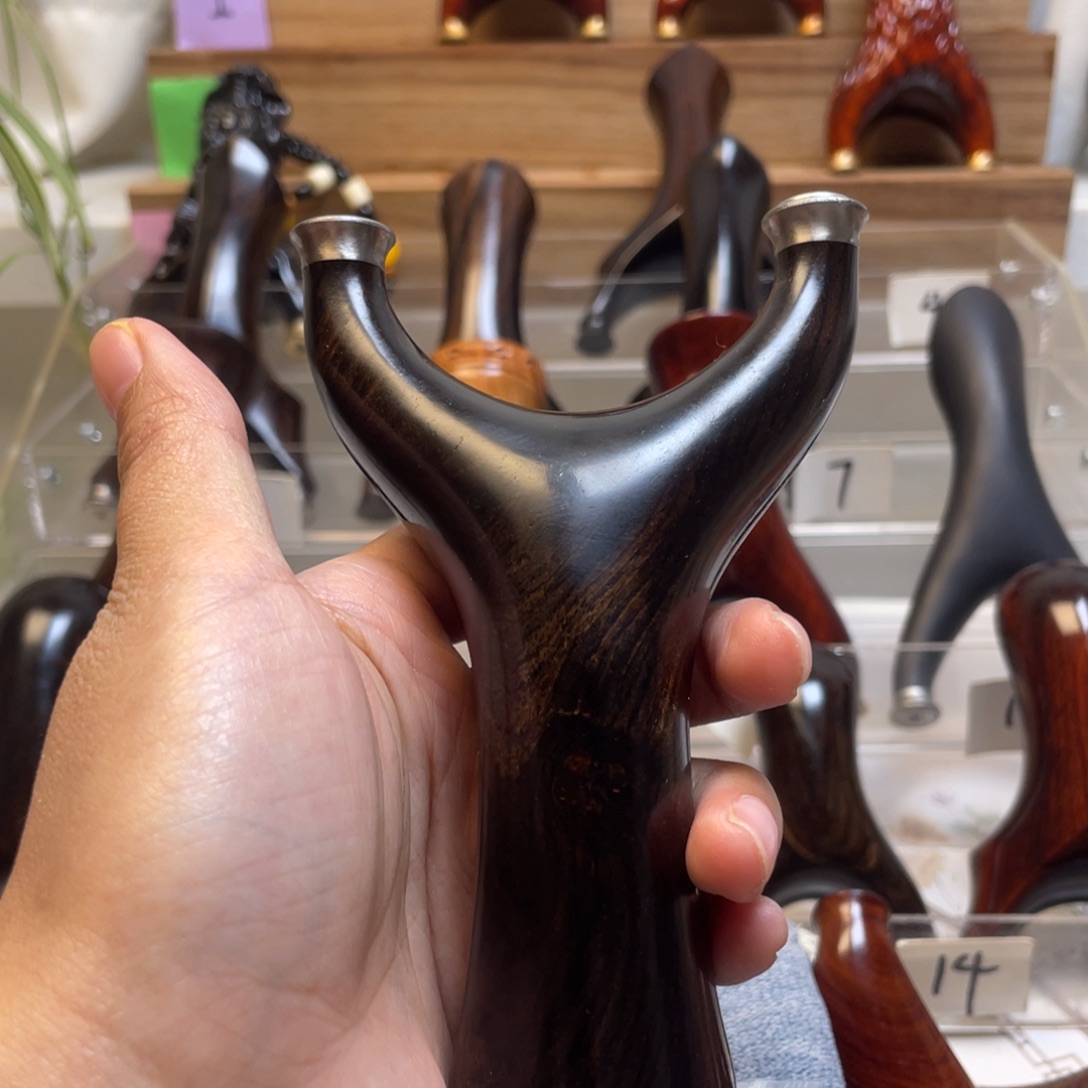 非洲紫檀（红花梨）乌木紫光檀快压手感王