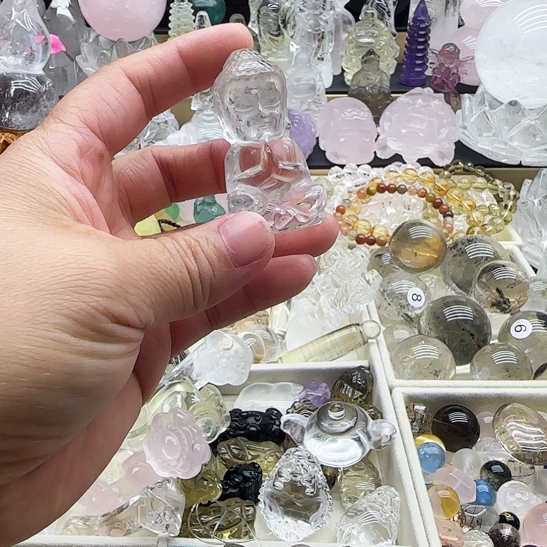 未镶嵌水晶车挂摆件