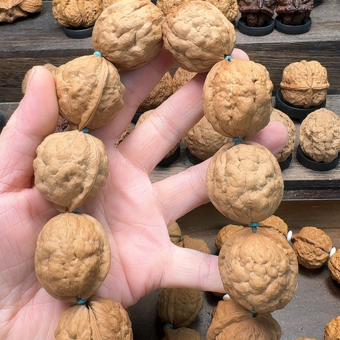 文玩核桃吊坠2山鬼手持32尺寸