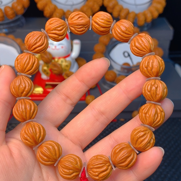 桃核吊坠佛手妮妮妮