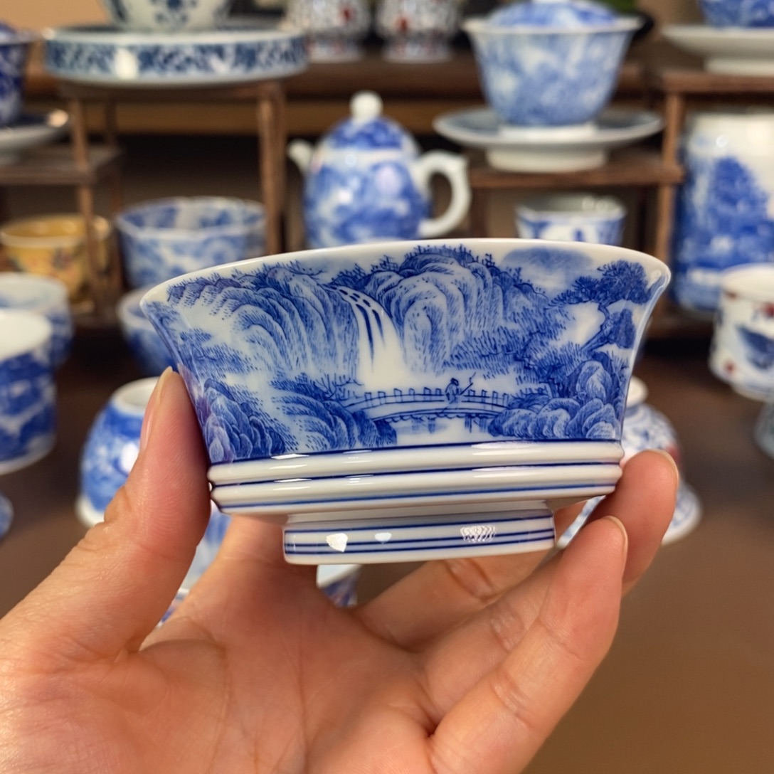 景德镇陶瓷手工手绘