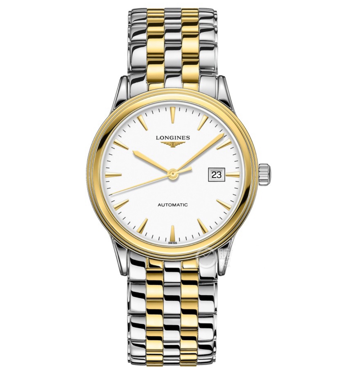 99新 Longines/浪琴 99新男士全自动机械/军旗系列984/表径40mm