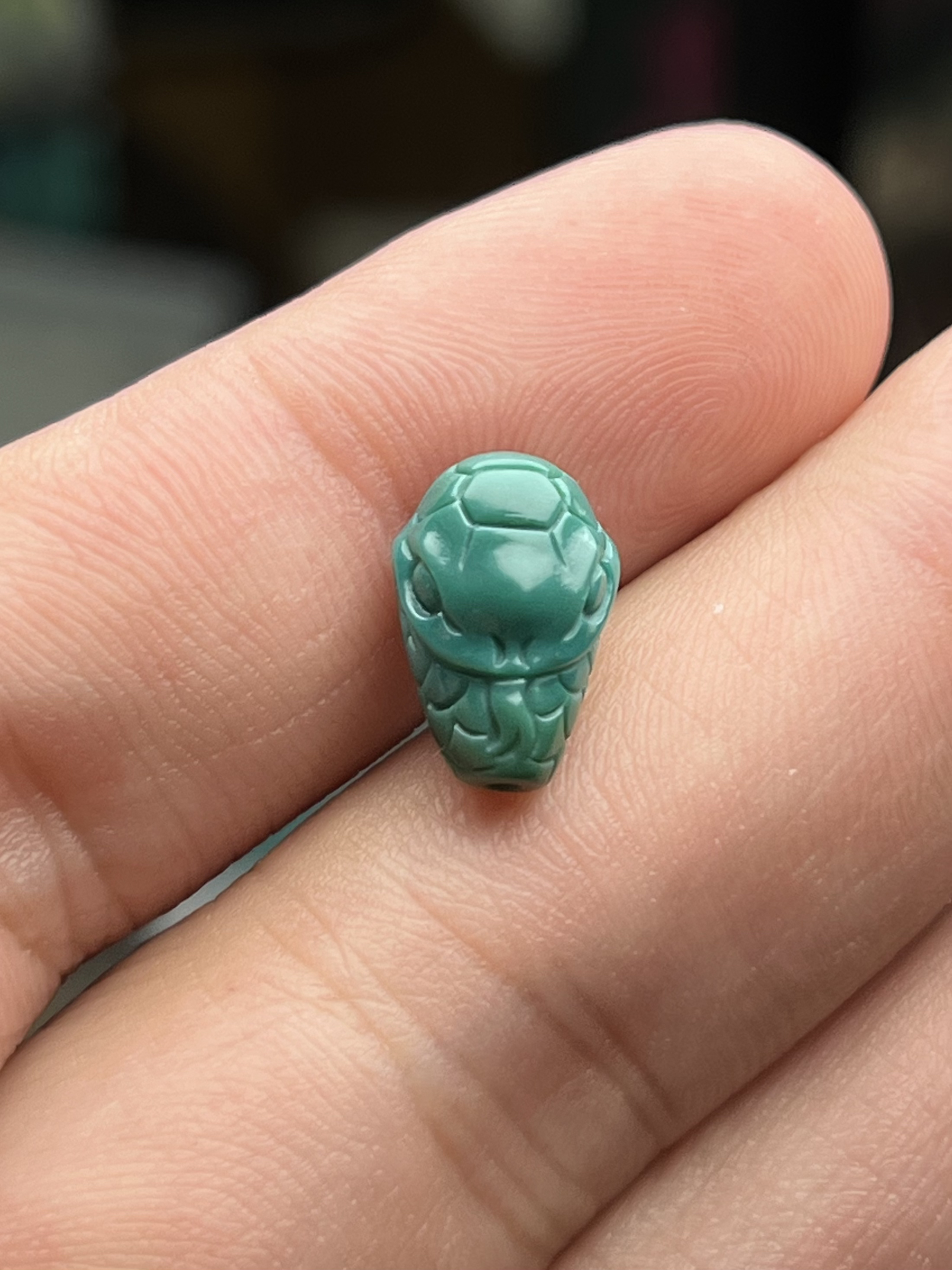 高瓷  老油绿  绿松石 