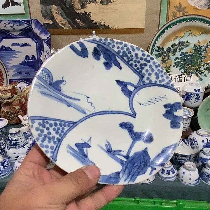 瓷片舶来瓷器满28包邮当日凑单