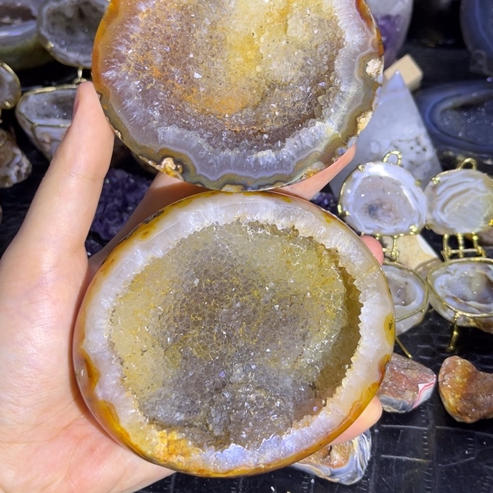 水晶珠宝半成品未镶嵌