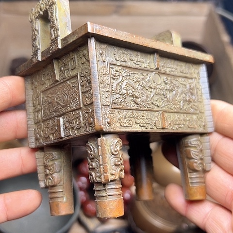 铜制文玩把玩物件