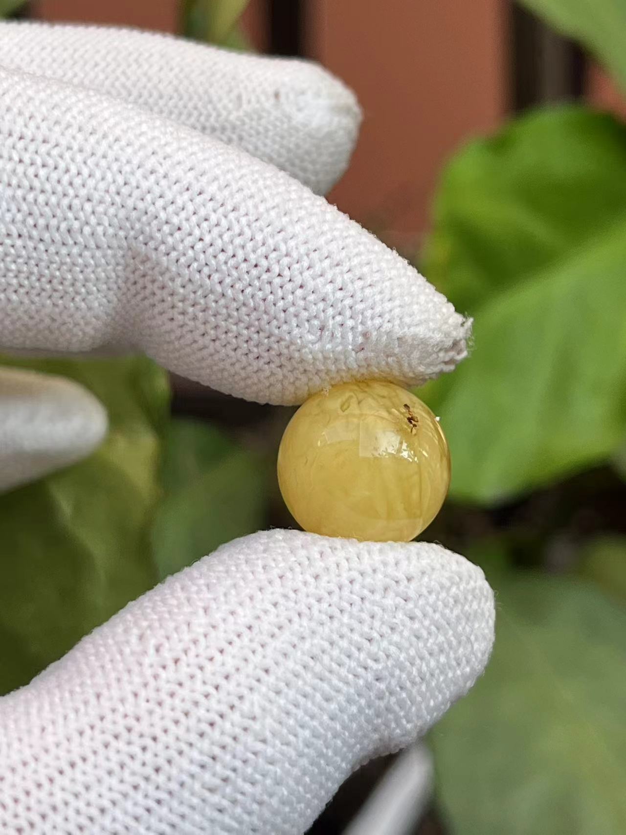 2999天然蜜蜡琥珀圆珠13.3mm