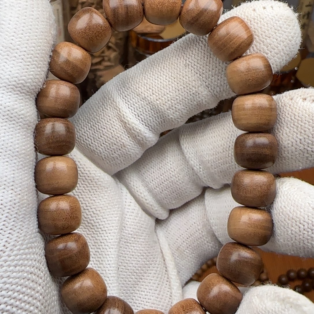 木质印度老山檀香手串9x10