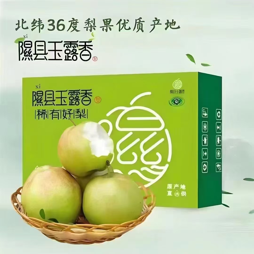 果园直发，山西正宗隰县玉露香梨，精品大果，稀有好梨